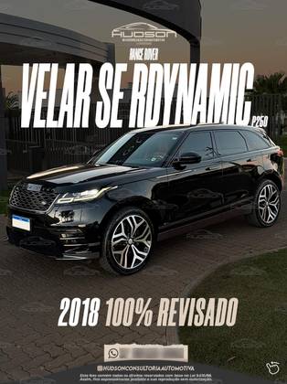LAND ROVER RANGE ROVER VELAR 2.0 P250 GASOLINA R-DYNAMIC SE AUTOMÁTICO